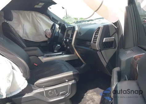 2016 Ford F-150 Platinum from USA, damaged, VIN 1FTEW1EF2GFA27540